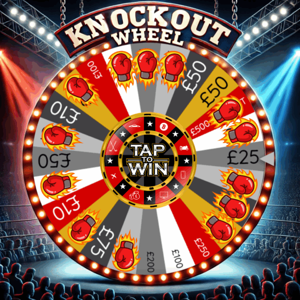 🥊🎡 KNOCKOUT WHEEL 🥊🎡 £250 CASH JACKPOT TO BE WON 💷 #14