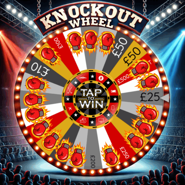 🥊🎡 KNOCKOUT WHEEL 🥊🎡 £250 CASH JACKPOT TO BE WON 💷 #18